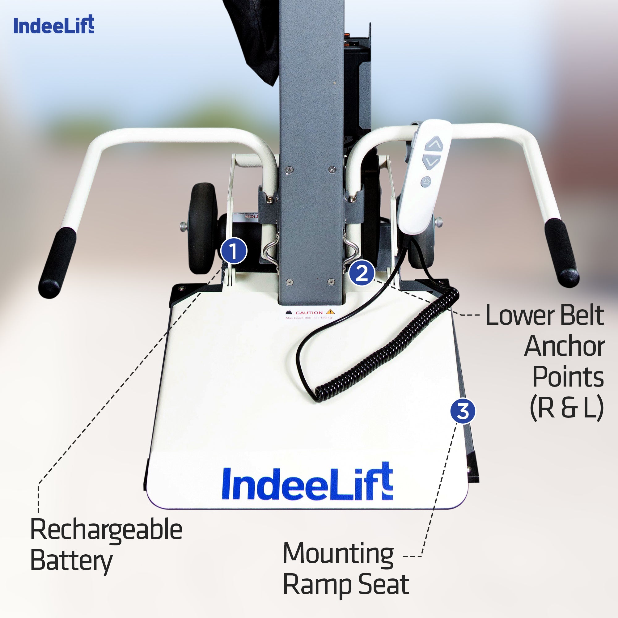 IndeeLift People Picker Upper|PPU-S 400 | Lift Assist, Fall Recovery, Transfer Aid