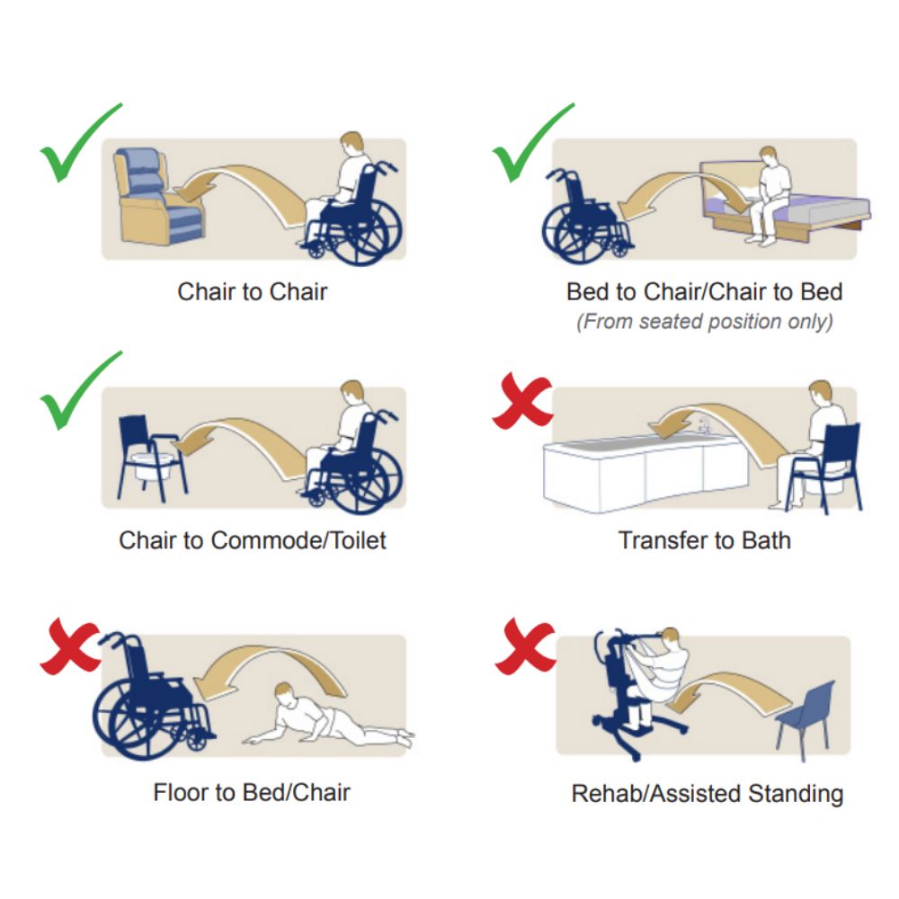 Hoyer® Loop Style Access Padded Sling
