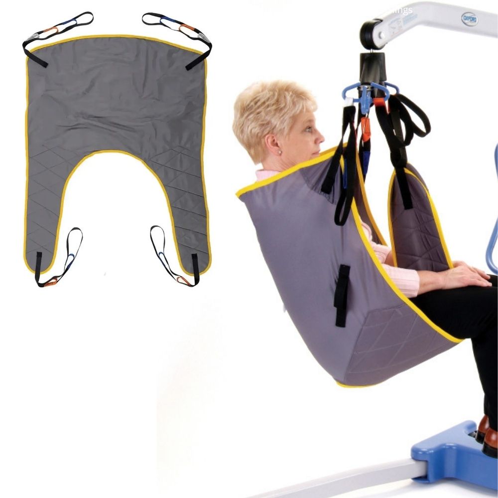 Hoyer Loop Style Quickfit Sling with Head Support – Padded & Mesh Options