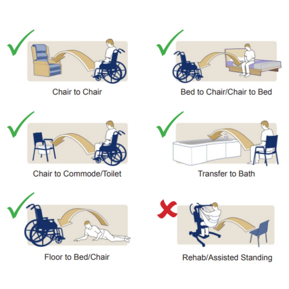 Hoyer Standard Comfort Clip Style Sling