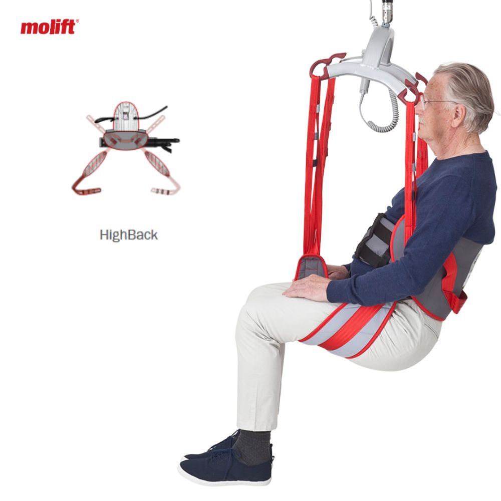 Molift RgoSling Toilet HighBack