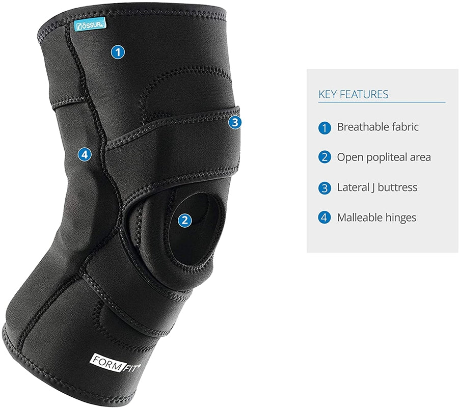Ossur Formfit Knee Hinged Lateral J