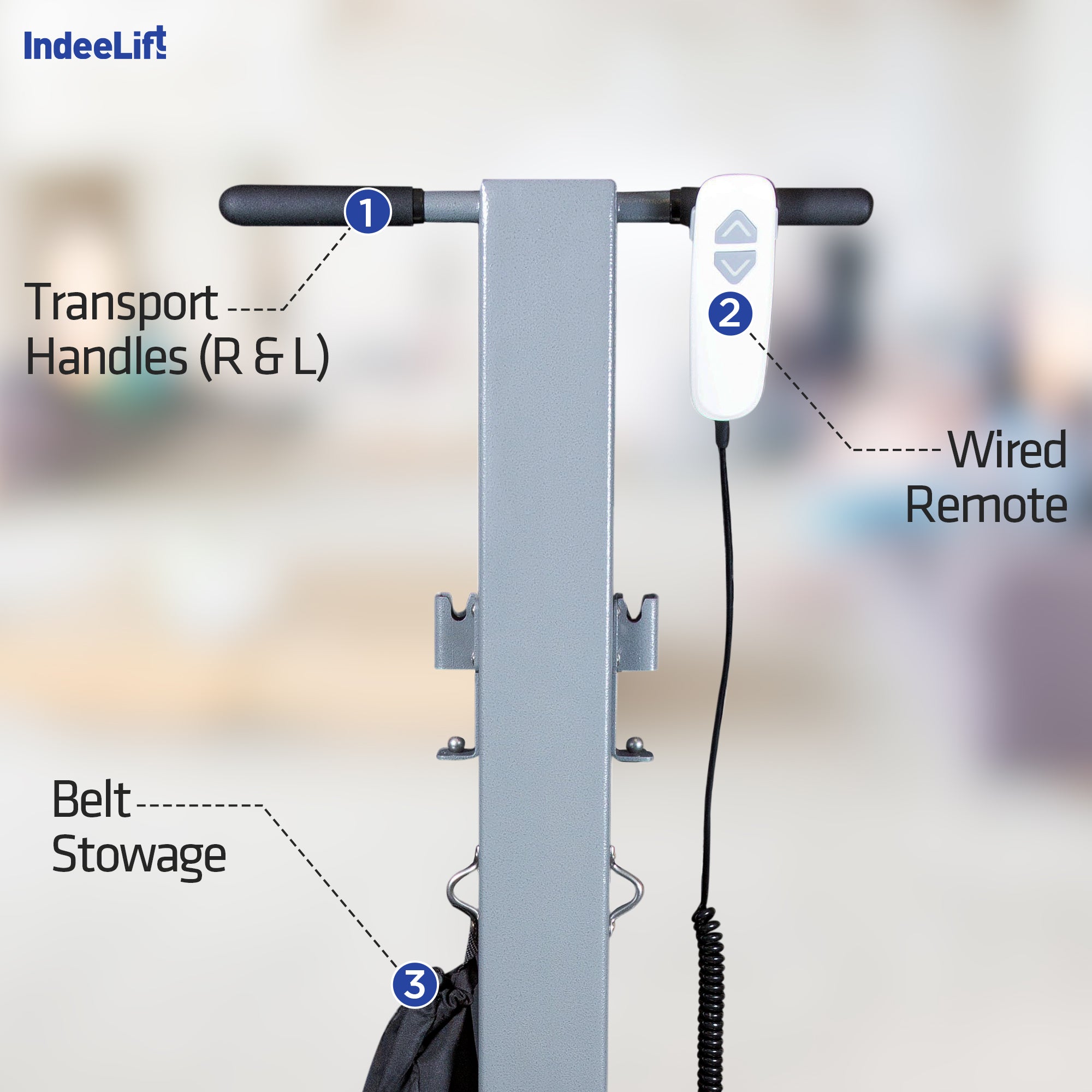 IndeeLift People Picker Upper|PPU-S 400 | Lift Assist, Fall Recovery, Transfer Aid