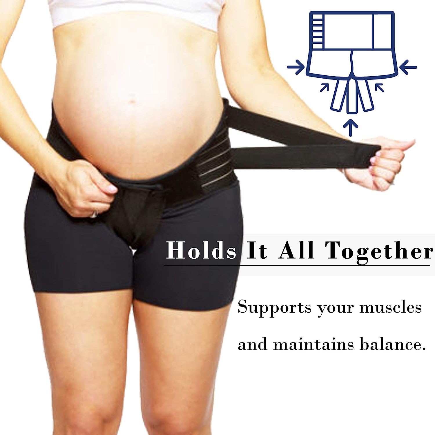 Mama Strut Pregnancy Support Belt | Breathable Maternity Band