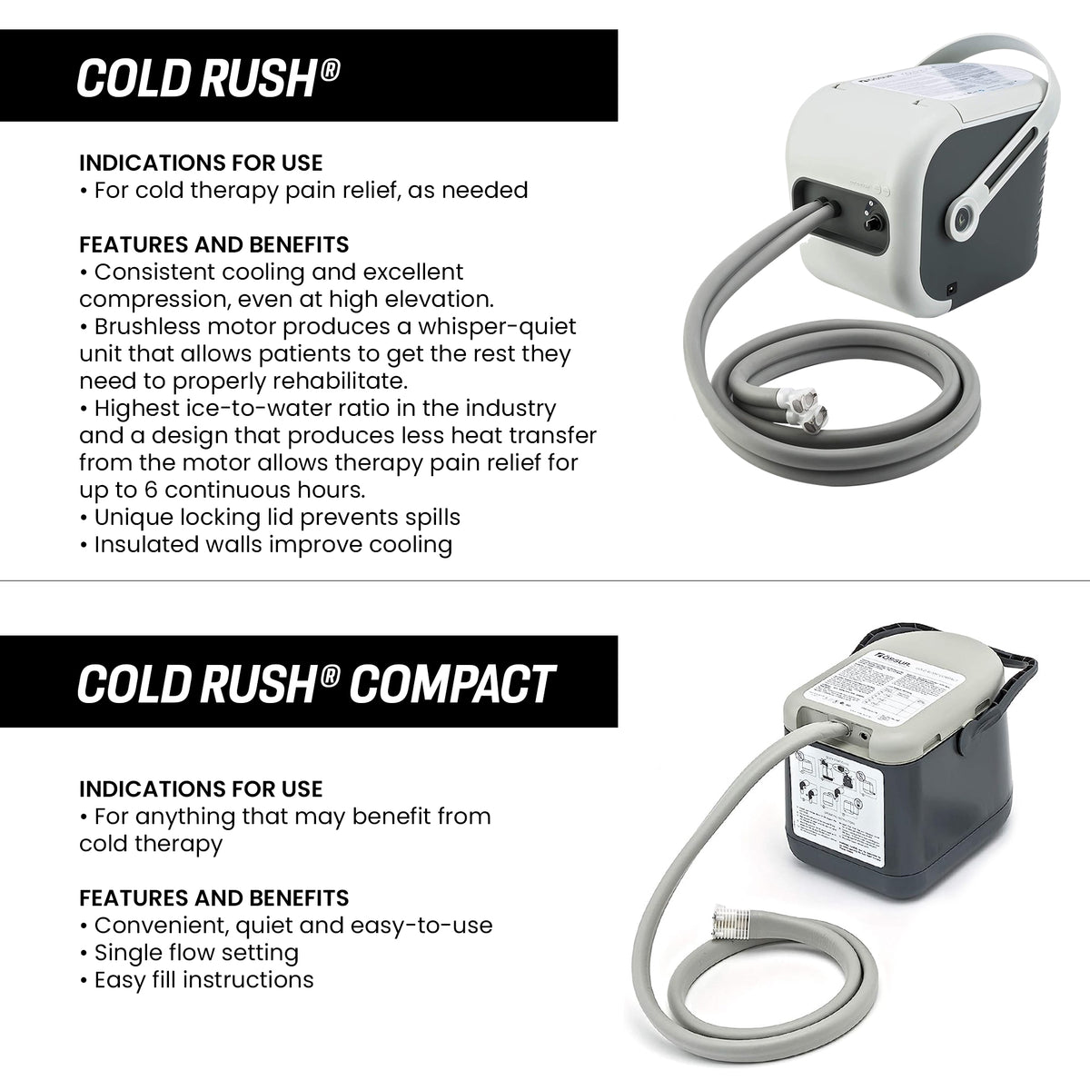Cold Rush Device Cold Therapy Products | Shop-Orthopedics – ShopOrthopedics