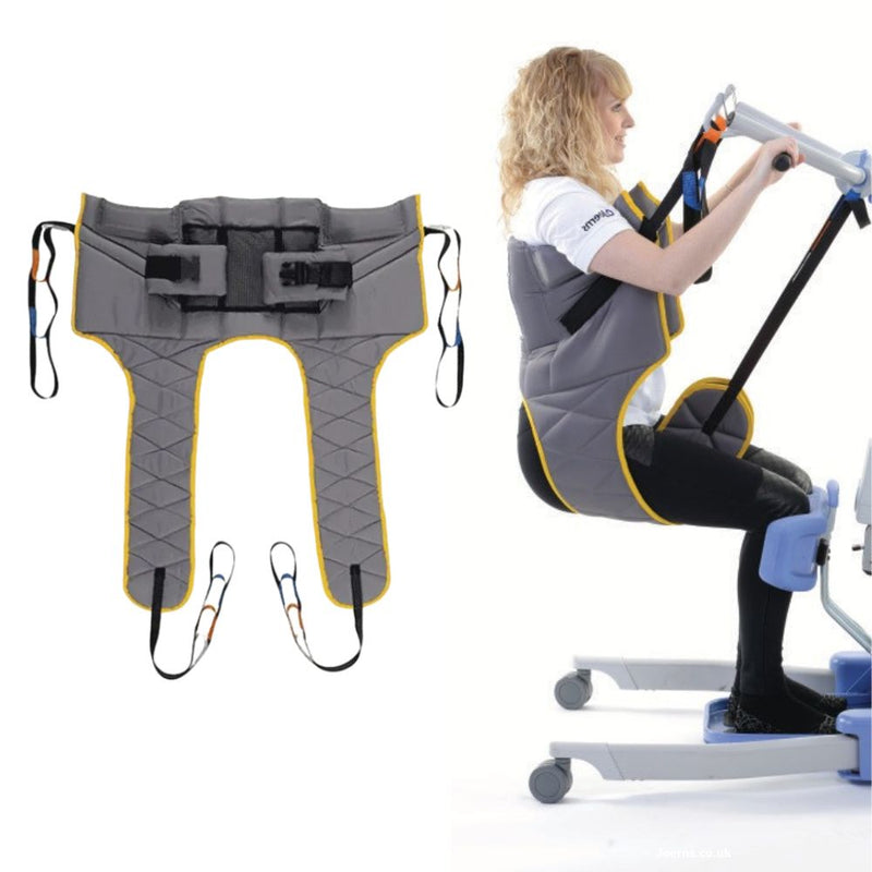 Close-up image of Hoyer® Deluxe Transport Clip Style Sling