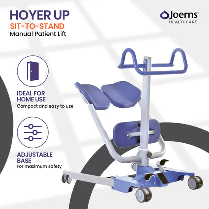 Hoyer Up Sit-to-Stand Patient Lift for Small Spaces