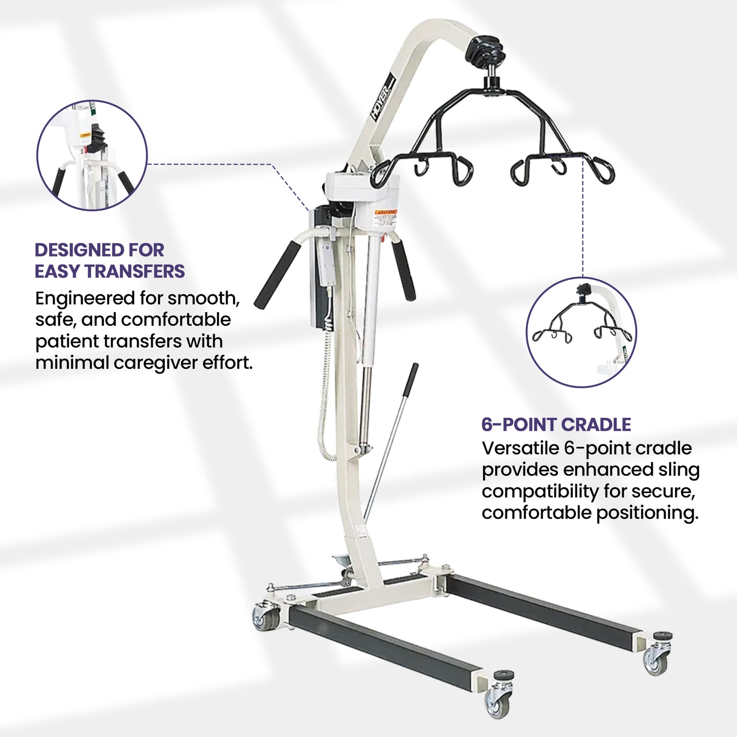 Hoyer HPL402 Deluxe Electric Patient Lift