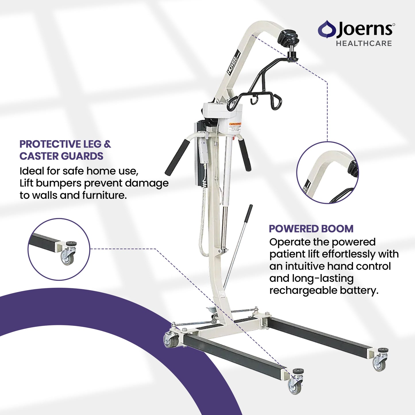 Hoyer HPL402 Deluxe Electric Patient Lift