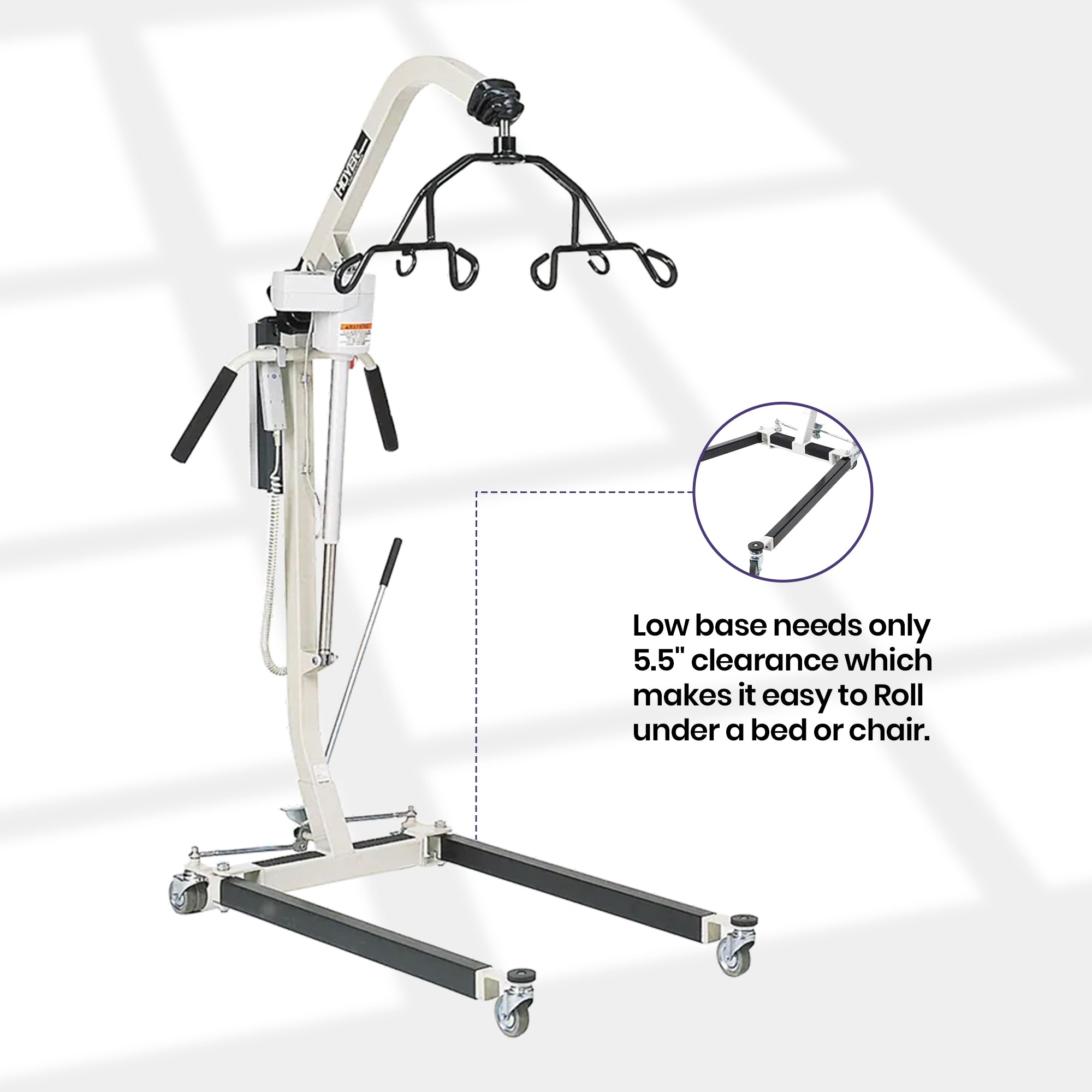 Hoyer HPL402 Deluxe Electric Patient Lift – ShopOrthopedics