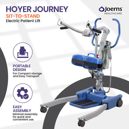 Joerns Hoyer Journey Sit-to-Stand Electric Patient Lift