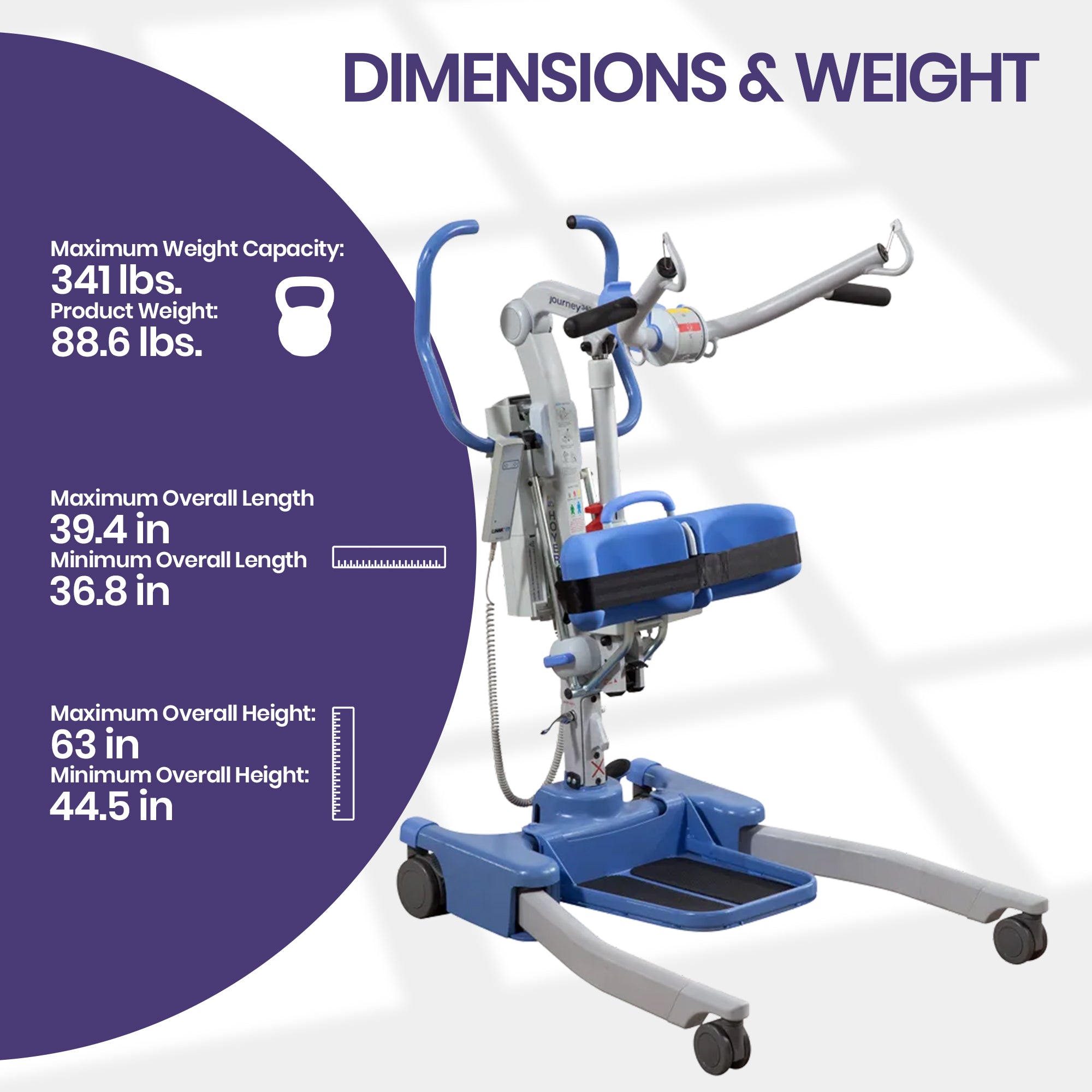 JO助 Joerns Hoyer Journey: Sit-to-Stand Lift – ShopOrthopedics