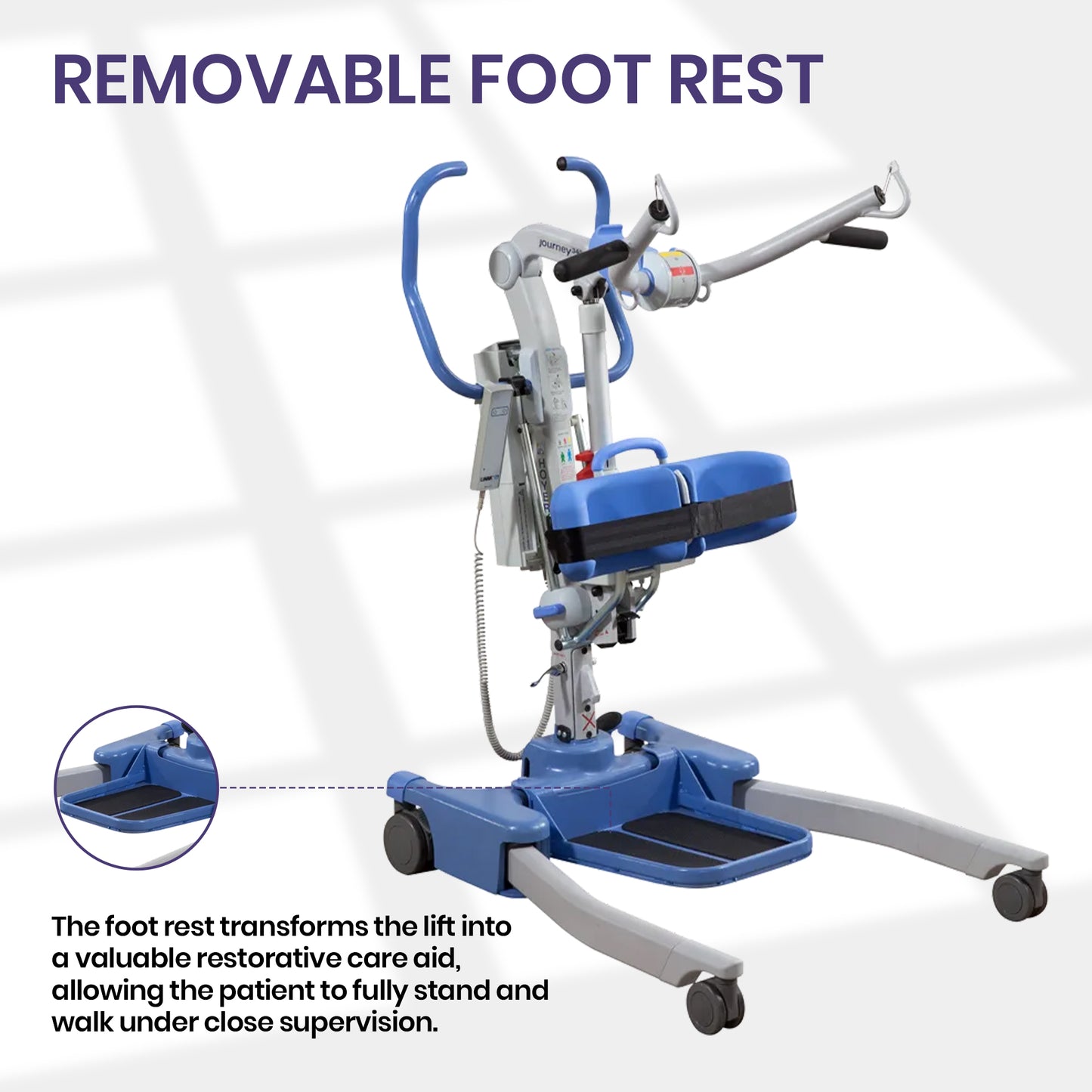 Joerns Hoyer Journey Sit-to-Stand Electric Patient Lift