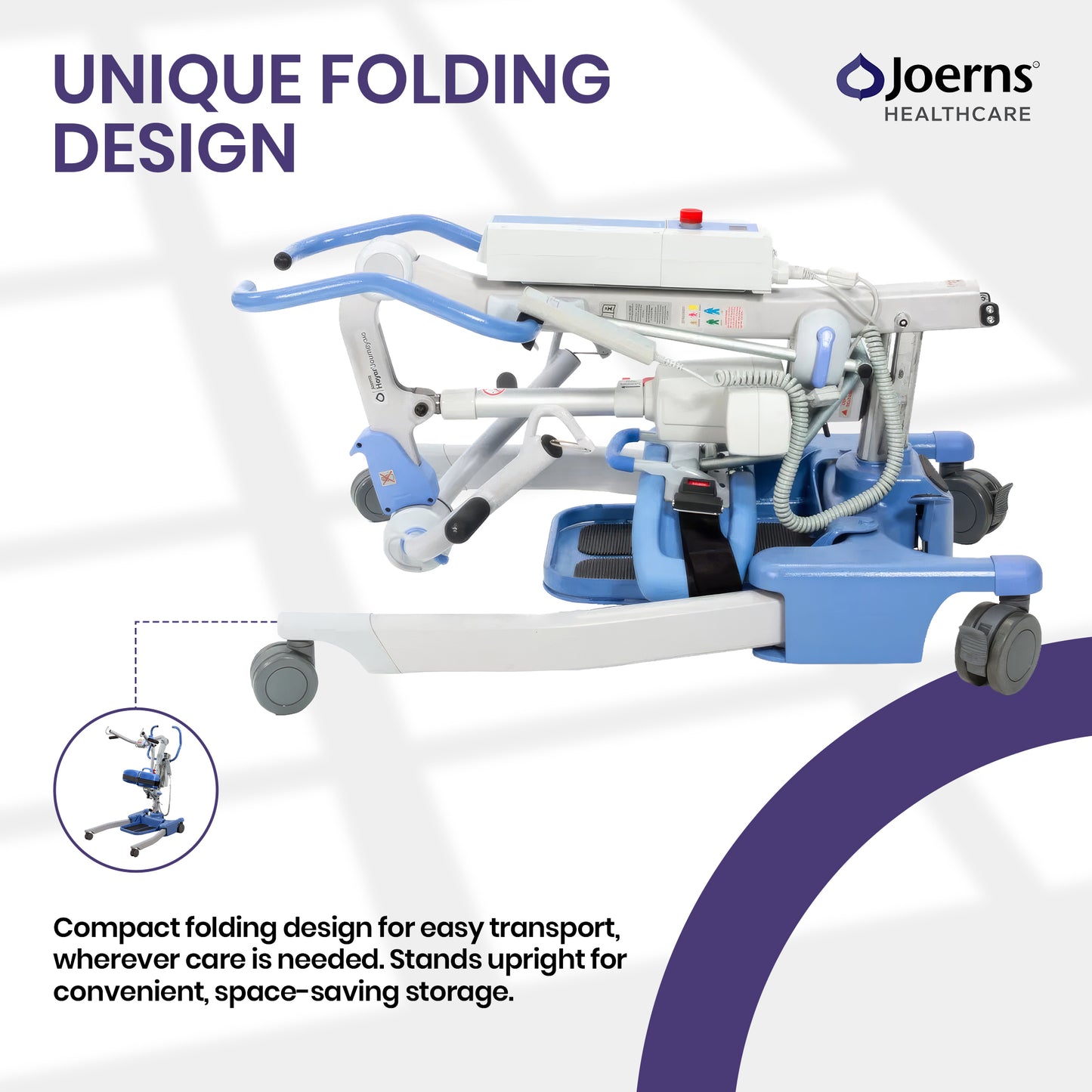 Joerns Hoyer Journey Sit-to-Stand Electric Patient Lift