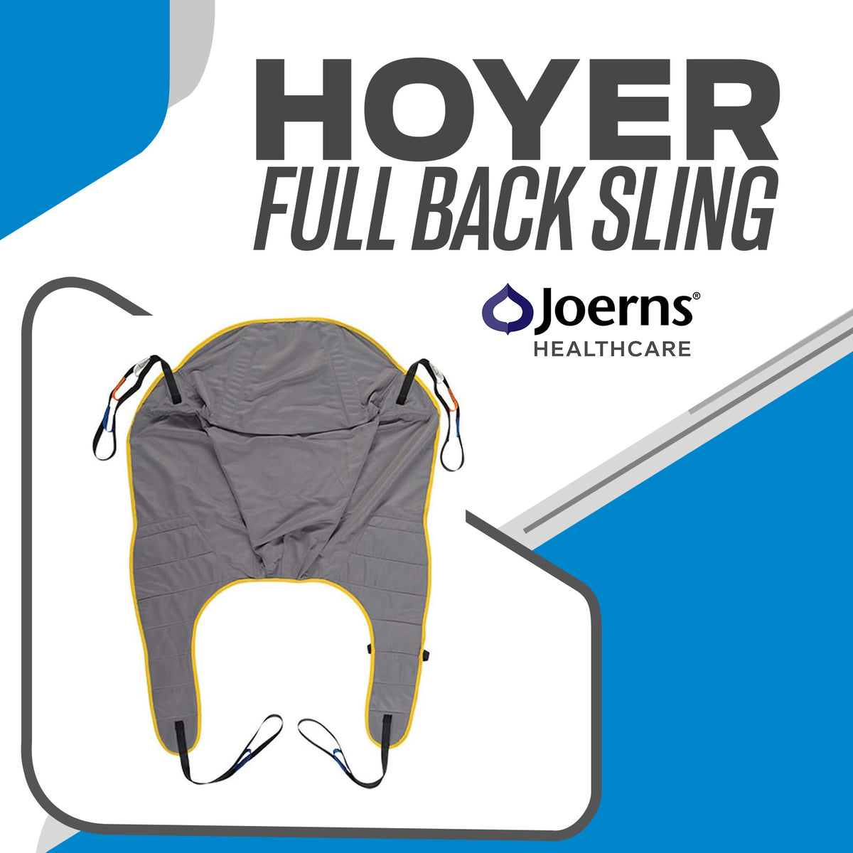 Loop Sling Front Hoyer Full Back Padded Loop Sling – ShopOrthopedics