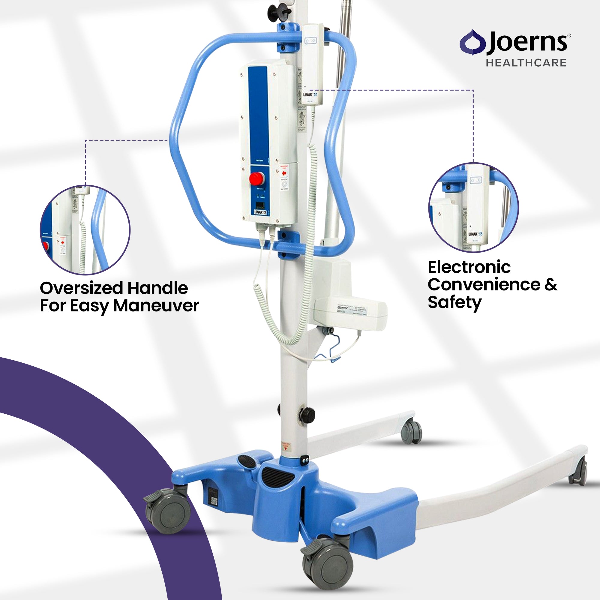 Joerns Advance-E 340 Portable Hoyer Lift | Shop Orthopedic