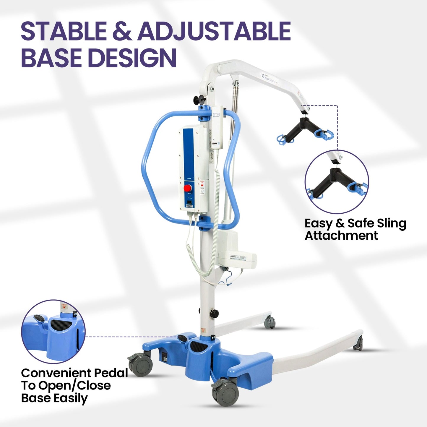 Joerns Hoyer Advance-E 340 Portable Electric Patient Lift