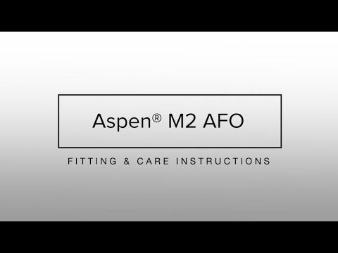 Aspen M2 AFO - Advanced Ankle Foot Orthosis for Enhanced Mobility