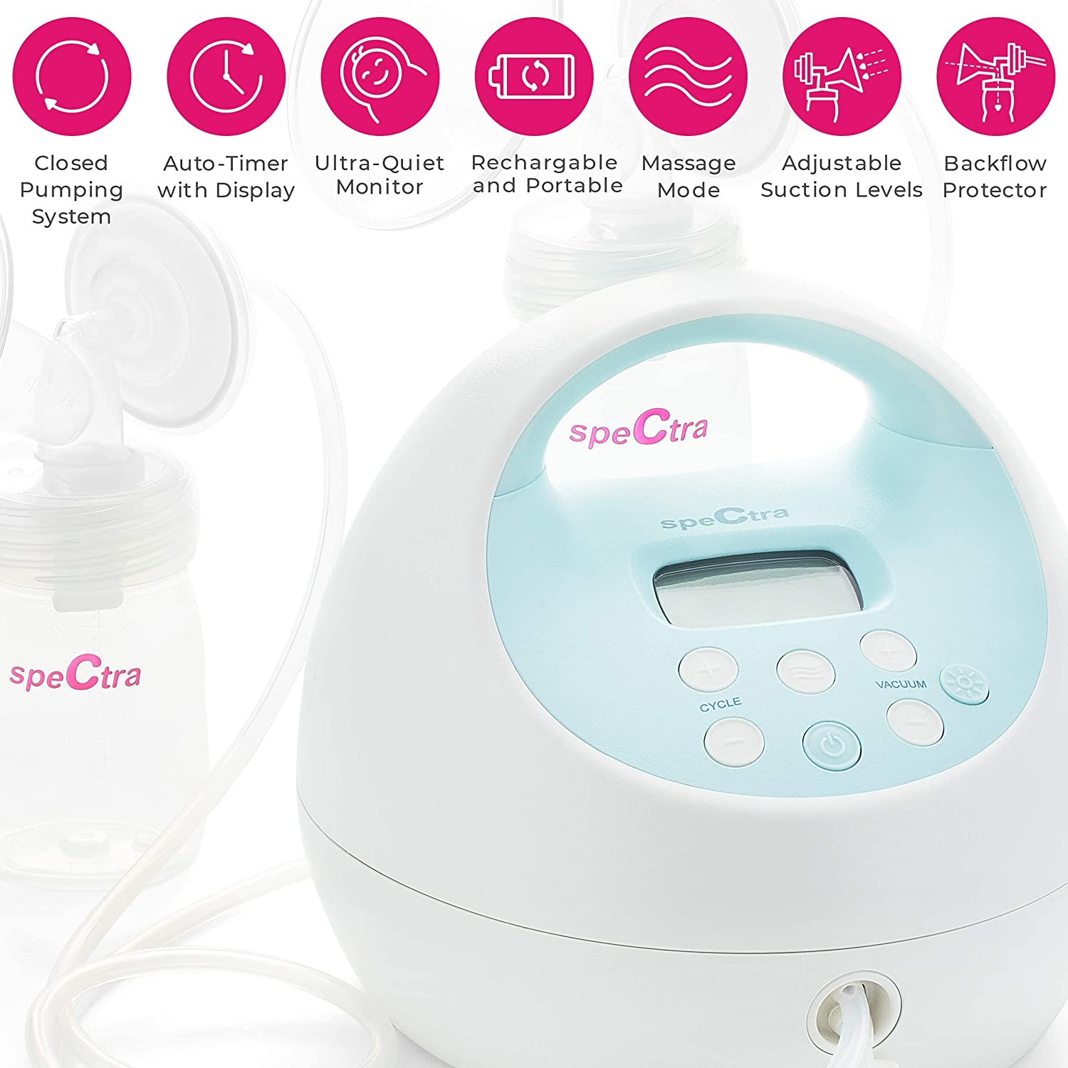 Spectra - S1 Plus Electric Breast Milk Pump for Baby Feeding