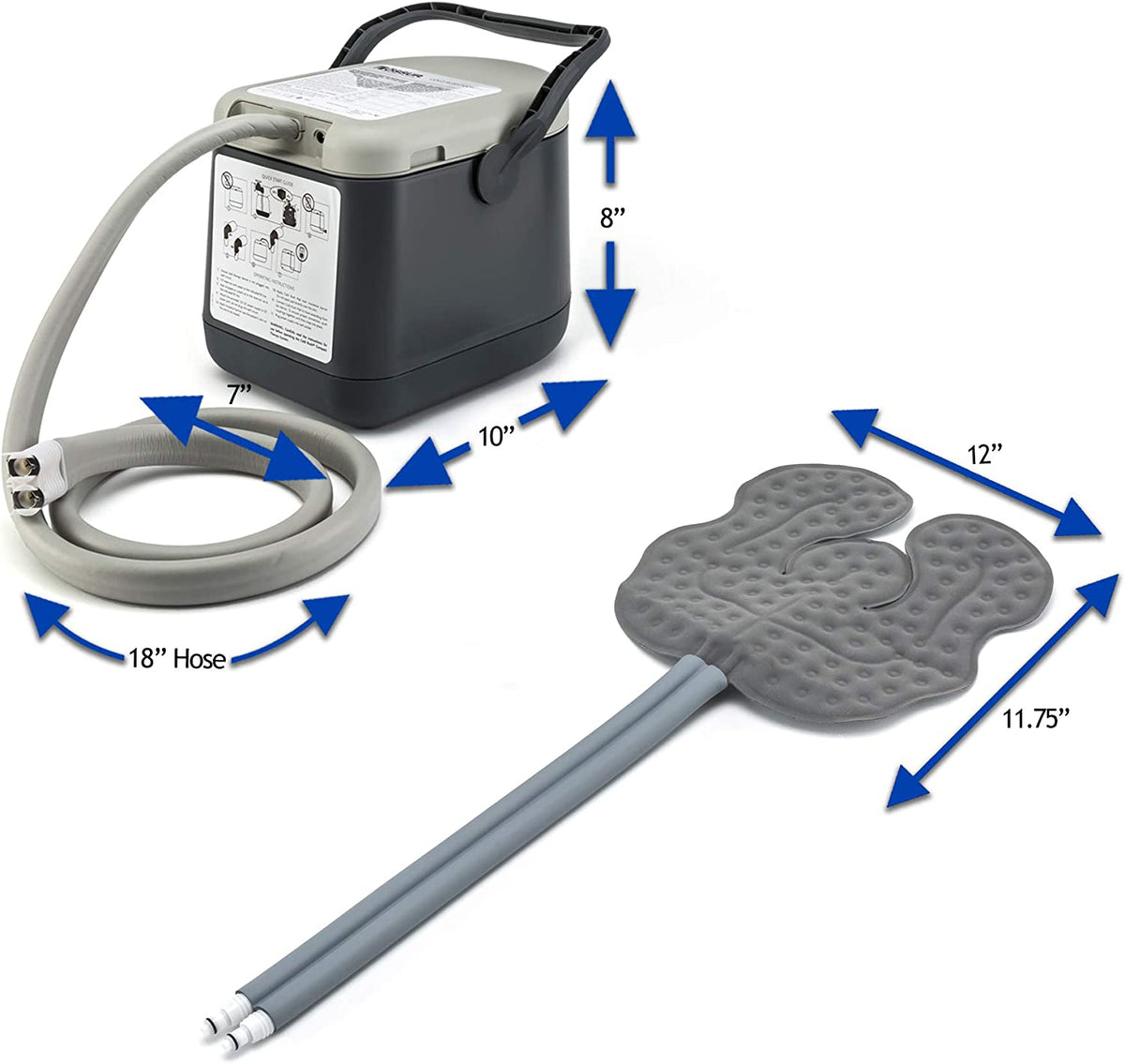 Cold Rush Express Ossur Cold Rush Compact Therapy Machine System – ShopOrthopedics