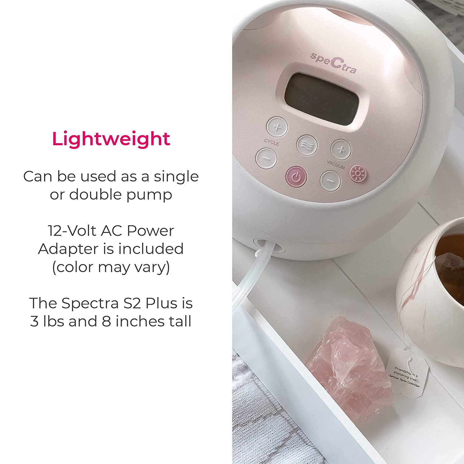 Spectra - S2 Plus Electric Breast Milk Pump for Baby Feeding